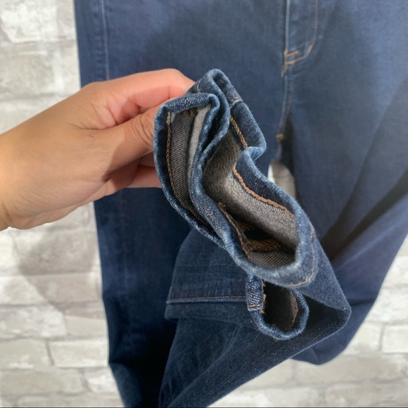 MADEWELL the SKINNY SKINNY JEANS. DARK WASH. SIZE WOMEN'S 29x32 **flawed** - Picture 3 of 9